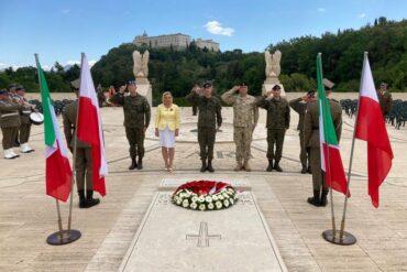 78. rocznica bitwy o Monte Cassino (78. Jahrestag der Schlacht um Monte Cassino)