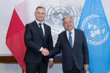 Spotkania i rozmowy Prezydenta RP w ONZ / Polish President’s meetings and talks at the UN