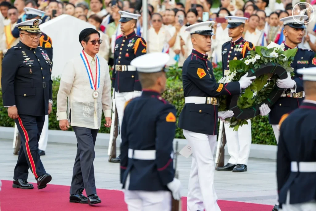 Wreath laying ceremony at Rizal Park on December 30, 2025 © Presidential Communications Office, Philippines 